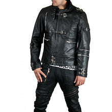 Bad Michael Jackson Black Leather Jacket