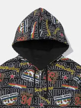 Supreme x Mitchell & Ness Nuggets Black Hoodie