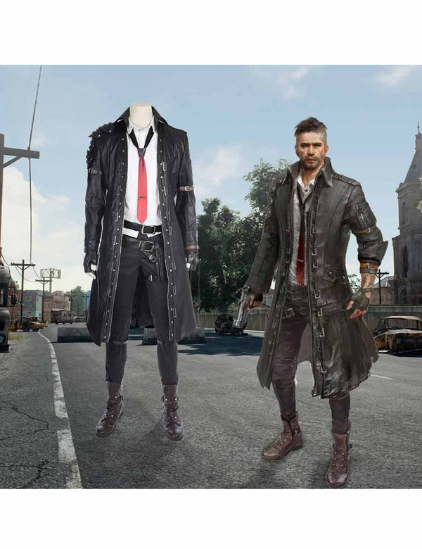 Playerunknown?? Battlegrounds Leather Coat