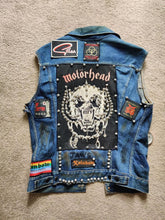 Retro Patches Style Denim Vest