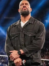 Roman Reigns Monday Night RAW 2026 Denim Jacket
