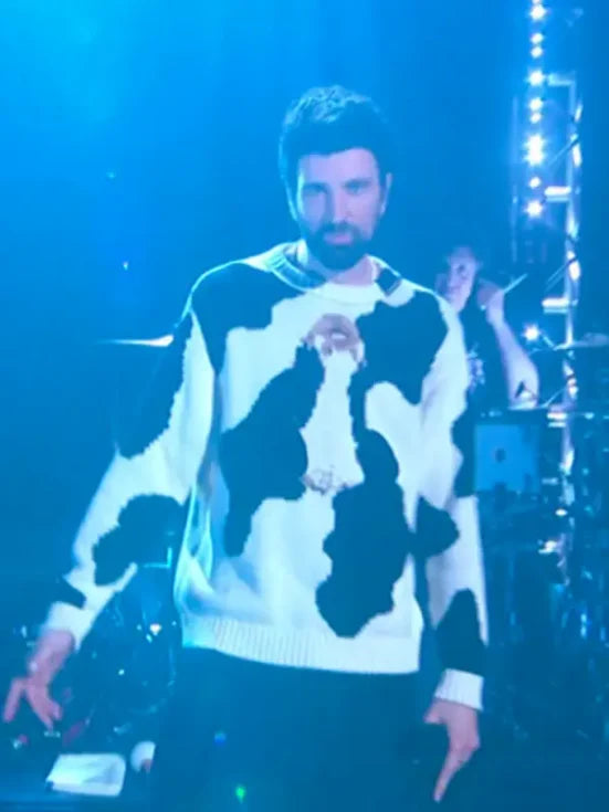 Saturday Night Live UK S01 Kasabian Cow Cardigan