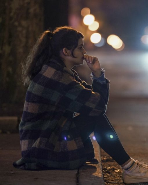 Single Drunk Female 2022 Sofia Black-D??lia Plaid Coat