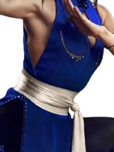 Street Fighter Movie Callina Liang Blue Outfit