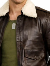 Street Fighter Cody Rhodes Shearling Jacket