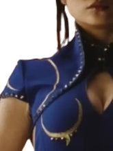 Street Fighter Movie Callina Liang Blue Outfit