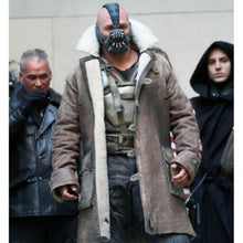 Bane Tom Hardy The Dark Knight Rises 2012 Leather Coat