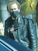 The Unbearable Weight of Massive Talent Nick Cage Leather Jacket
