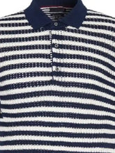 Travis Kelce Smart Casual Knit Striped Shirt