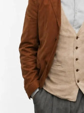 Berlin Tristan Ulloa Brown Blazer