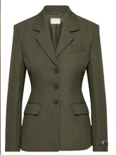 Beef Ashley Miller Green Blazer