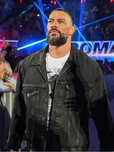 Roman Reigns Monday Night RAW 2026 Denim Jacket