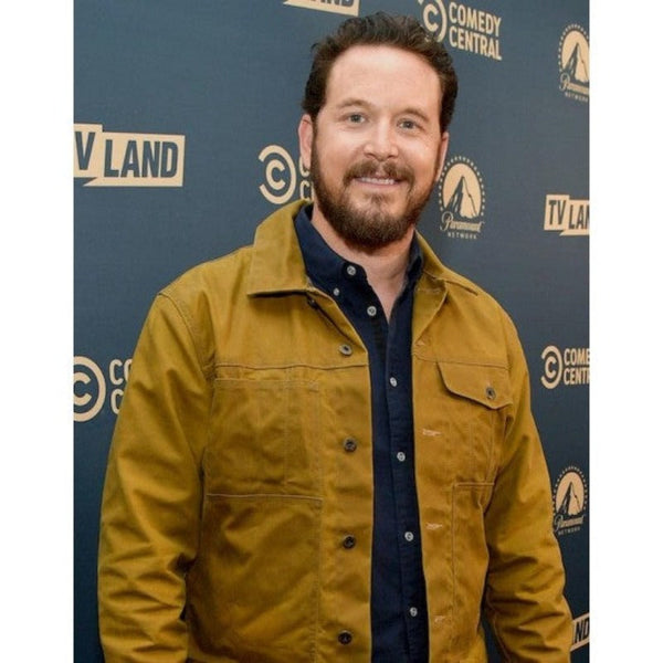 Yellowstone Season 4 Rip Wheeler Veterans Day Tribute Leather Jacket